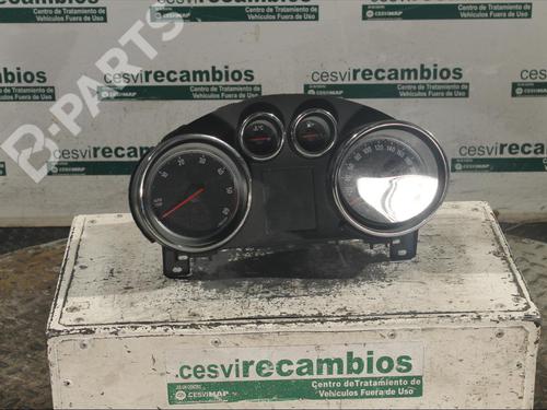 Instrument cluster OPEL ASTRA J Saloon 1.6 CDTi (69) (110 hp) 13460582 13460581