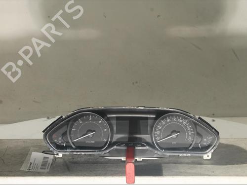 Used Instrument cluster PEUGEOT 208 I (CA_, CC_) 1.6 HDi / BlueHDi 75 (75 hp) 18736292