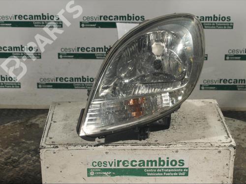 Used Left headlight RENAULT KANGOO (KC0/1_) 1.5 dCi (KC07) (65 hp) 11893067