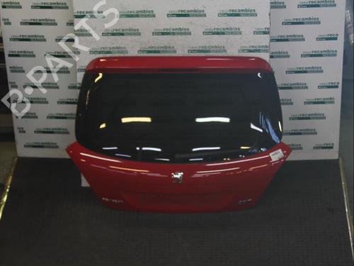 Used Tailgate Tailgate PEUGEOT 207 (WA_, WC_) 1.6 HDi (90 hp) 12078280 12078280