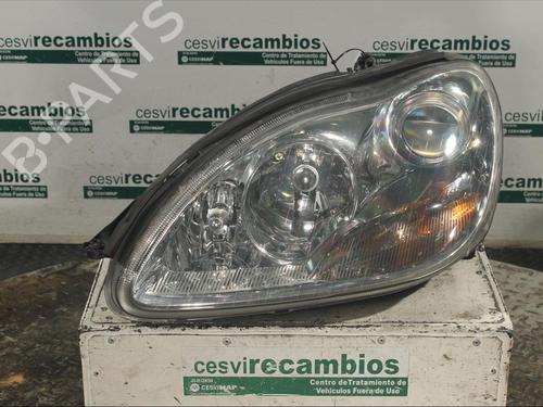 Used Left headlight Left headlight MERCEDES-BENZ S-CLASS (W220, V220) S 320 CDI (220.026, 220.126) (197 hp) 11892527 11892527