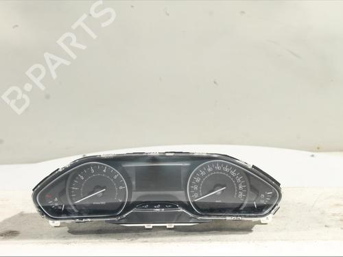 Used Instrument cluster Instrument cluster PEUGEOT 208 I (CA_, CC_) 1.2 PureTech 82 (82 hp) 24857129 24857129