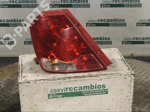 Used Left taillight CHEVROLET AVEO / KALOS Hatchback (T200) 1.4 16V (94 hp) 11895925