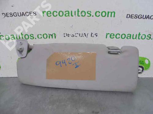 Used Left sun visor Left sun visor FORD FIESTA IV (JA_, JB_) 1.3 i (60 hp) 4399055 4399055