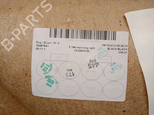 Rear right panel MERCEDES-BENZ GL-CLASS (X164) GL 320 CDI 4-matic (164.822) | BP19022926C61 