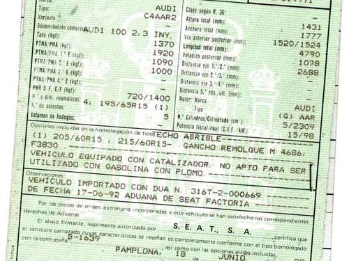 Used Parts AUDI 100 C4 Saloon (4A2)  2.3 E  830013