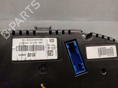 Instrument cluster SEAT IBIZA IV (6J5, 6P1) 1.6 TDI | BP18952310C47 
