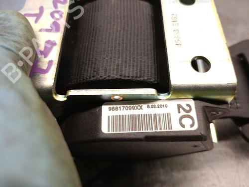Rear center seatbelt CITROËN C3 Picasso (SH_) 1.6 HDi | BP19307559I27 