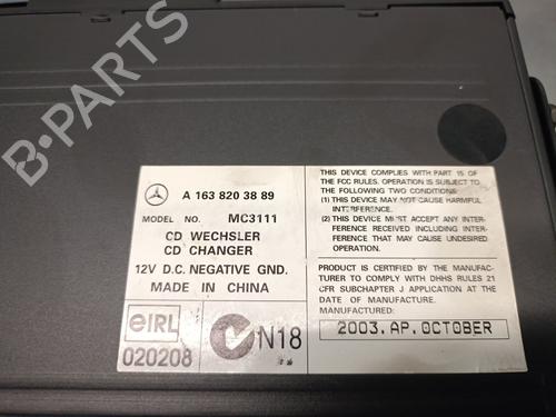 Radio MERCEDES-BENZ M-CLASS (W163) ML 270 CDI (163.113) | BP19180045E6 
