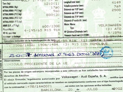 Front left exterior door handle VW GOLF IV (1J1) 1.9 TDI | BP9621478C128  - Image 5