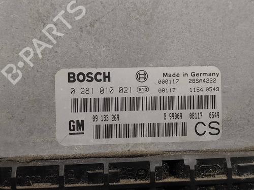 Engine control unit (ECU) OPEL ZAFIRA A MPV (T98)  | BP17587739M57 