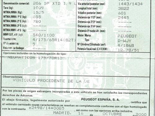 ECU airbags PEUGEOT 206 Hatchback (2A/C) 1.9 D | BP10388056M53  - Image 11