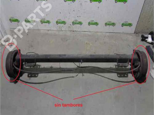 Used Rear axle Rear axle PEUGEOT BOXER Van (244) 2.8 HDi (128 hp) 4634393 4634393