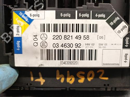 Electronic module MERCEDES-BENZ S-CLASS (W220) S 320 CDI (220.026, 220.126) | BP19265381M83 