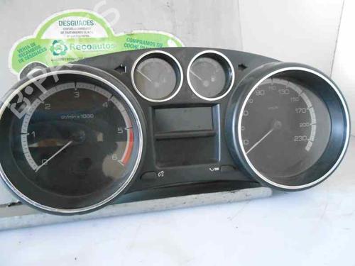 Used Instrument cluster PEUGEOT 308 I (4A_, 4C_) 1.6 HDi (109 hp) 2221397