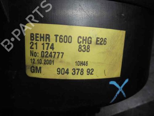 Heater blower motor OPEL ZAFIRA A MPV (T98) 1.6 16V (F75) | BP2313064M62 