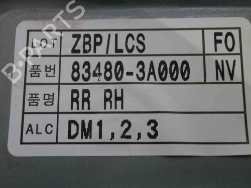 Rear right window mechanism HYUNDAI TRAJET (FO) 2.0 CRDi | BP2088097C25 