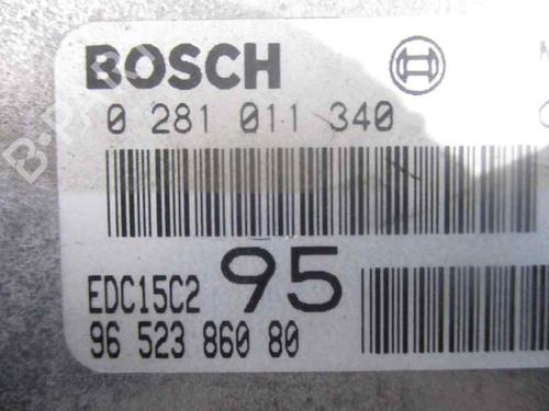 Engine control unit (ECU) CITROËN C5 I (DC_) 2.0 HDi (DCRHZB, DCRHZE) | BP2051445M57 