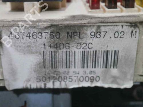 Fuse box ALFA ROMEO 147 (937_) 1.6 16V T.SPARK (937.AXA1A, 937.AXB1A, 937.BXB1A) | BP2071900E1 