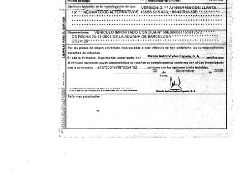 håndbremse MAZDA 2 (DE_, DH_) 1.3 (DE3FS) | BP8945568I18 