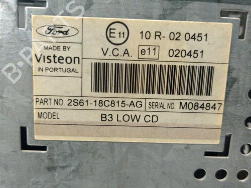 Radio FORD FIESTA V (JH_, JD_) 1.4 TDCi | BP19724494E6 