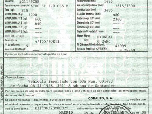 Rear bumper HYUNDAI ATOS (MX) 1.0 i | BP10139734C8  - Image 15