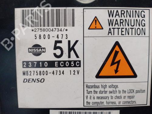 Engine control unit (ECU) NISSAN PATHFINDER III (R51) 2.5 dCi | BP19022983M57 