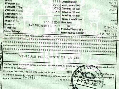 FORD TRANSIT CONNECT (P65_, P70_, P80_)  1.8 TDCi  574439