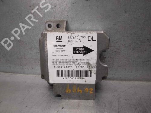 ECU airbags OPEL ASTRA G Saloon (T98) 1.4 16V (F69) (90 hp) 18074758