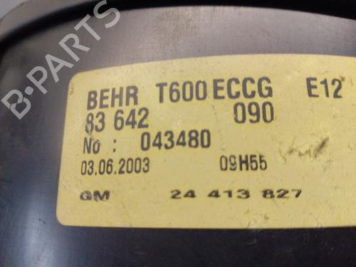Heater blower motor OPEL ZAFIRA A MPV (T98) 2.0 DTI 16V (F75) | BP19027527M62 
