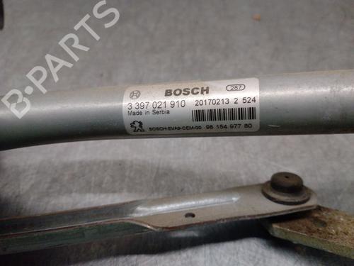 Front wiper motor PEUGEOT 2008 I (CU_) 1.2 THP 110 / PureTech 110 | BP19672296M29 