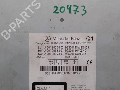 Radio MERCEDES-BENZ GLK-CLASS (X204) 220 CDI 4-matic (204.984, 204.997) | BP18840836E6 