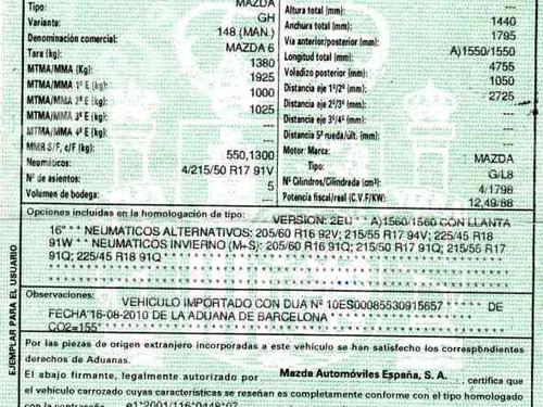 MAZDA 6 Hatchback (GH)  1.8 MZR  575859