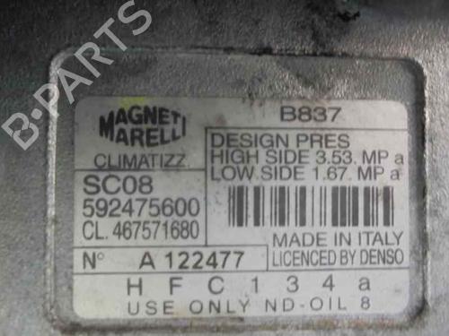 AC compressor FIAT PUNTO (188_) 1.2 16V 80 (188.233, .235, .253, .255, .333, .353, .639,... | BP2087785M34 