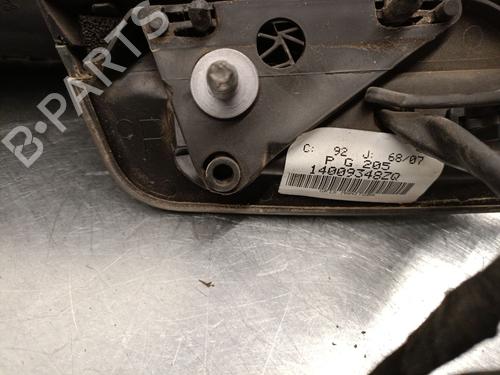 Left mirror PEUGEOT 807 (EB_) 2.0 HDI | BP19687653C26