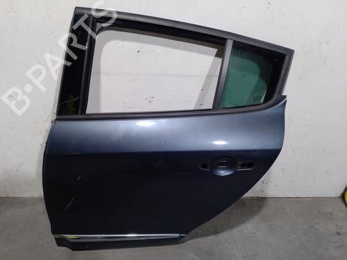 Dør venstre bak RENAULT MEGANE III Hatchback (BZ0/1_, B3_) 1.2 TCe (BZ16, BZ28) (132 hp) 19123048