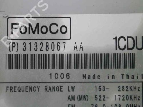 Radio VOLVO XC60 I SUV (156) D3 / D4 | BP2309600E6 