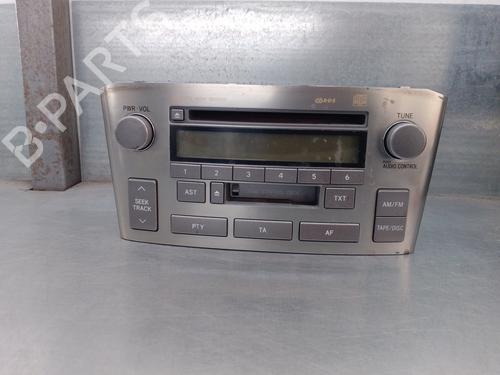 Used Radio TOYOTA AVENSIS (_T25_) 2.0 D-4D (CDT250_, CDT250R) (116 hp) 17587417