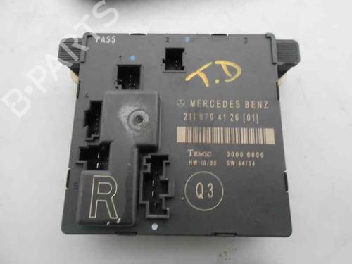 Used Comfort control module MERCEDES-BENZ E-CLASS (W211) E 280 (211.054) (231 hp) 2111326