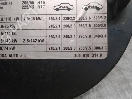 Fuel flap SKODA SUPERB I (3U4) 1.9 TDI | BP17483871C131 