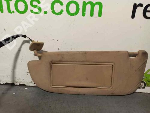 Used Left sun visor Left sun visor PEUGEOT 607 (9D, 9U) 2.2 HDi (133 hp) 5544698 5544698