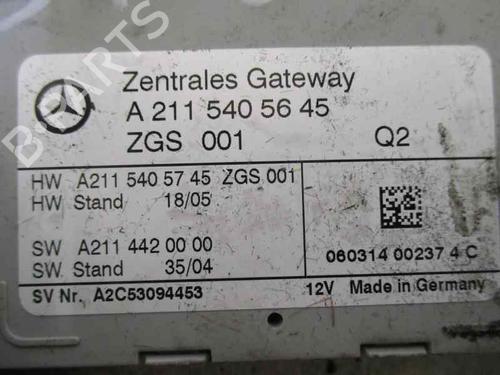 Electronic module MERCEDES-BENZ E-CLASS (W211) E 320 CDI 4-matic (211.089) | BP2048469M83 