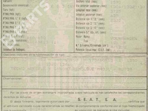 Used Parts VW POLO Coupe (86C, 80)  1.3 Cat  647258