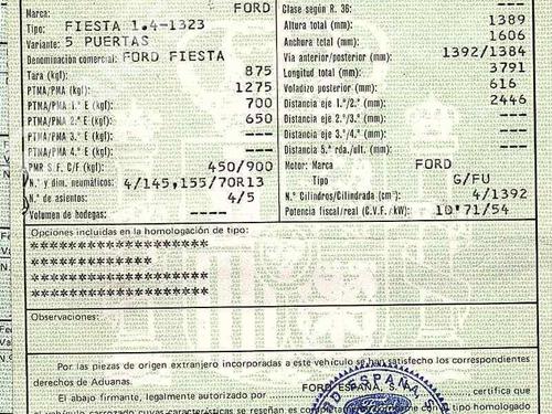 Used Parts FORD FIESTA II (FBD)  1.4 (FBD)  173108