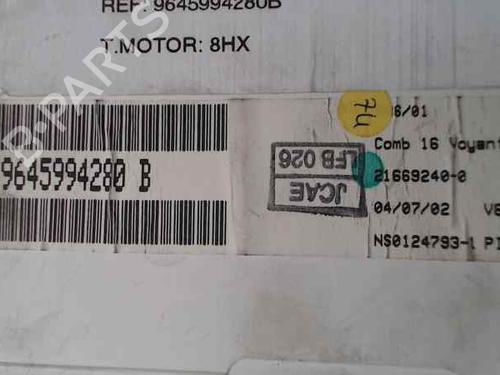 Instrument cluster CITROËN C3 I (FC_, FN_) 1.4 HDi | BP2092505C47 