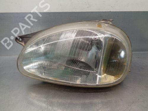 Used Left headlight OPEL CORSA B (S93) 1.7 D (F08, F68, M68) (60 hp) 18093943