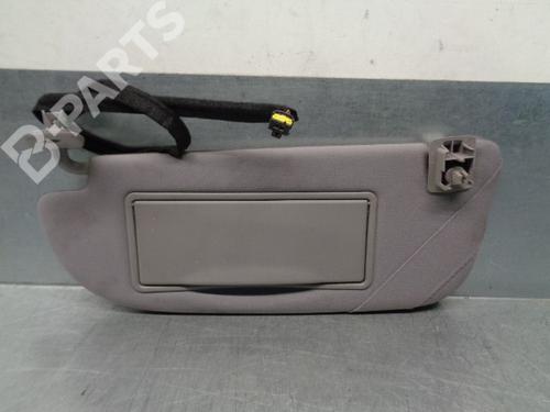 Used Left sun visor Left sun visor PEUGEOT 607 (9D, 9U) 3.0 V6 24V (207 hp) 9432916 9432916