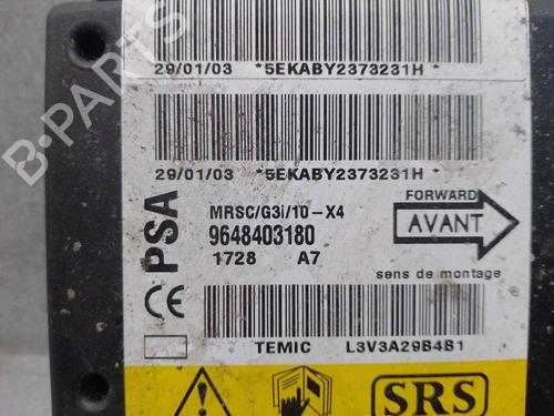 ECU airbags CITROËN C5 I (DC_) 2.0 HDi (DCRHZB, DCRHZE) | BP18323457M53 