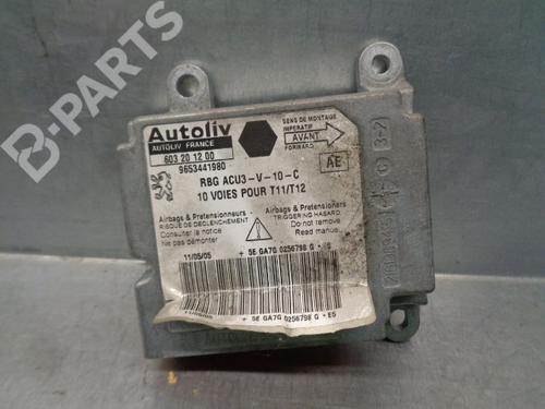 Used ECU airbags ECU airbags PEUGEOT 206 Hatchback (2A/C) 1.4 HDi eco 70 (68 hp) 10557390 10557390