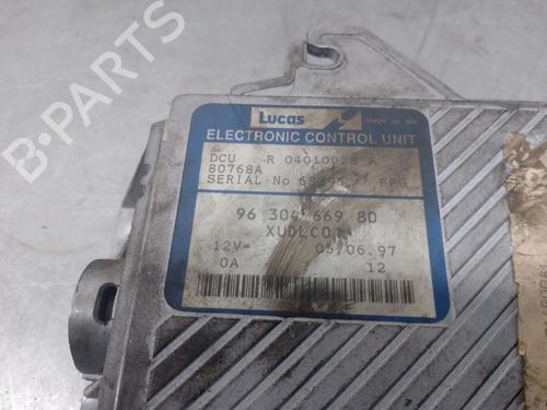 Engine control unit (ECU) PEUGEOT 406 (8B) 2.1 TD 12V | BP19267833M57 
